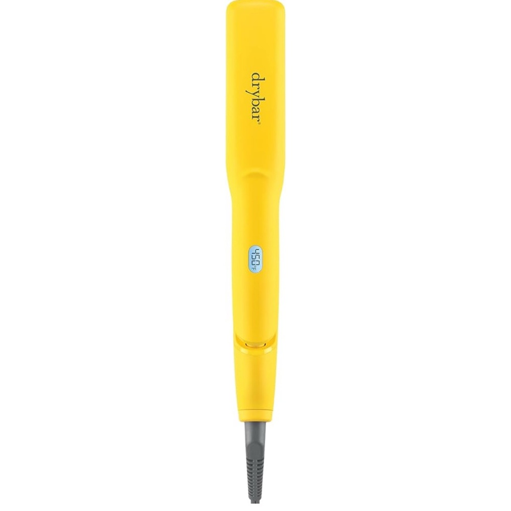 Drybar The tress press hair straightener iron 1” titanium plates dry bar